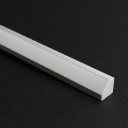 LED Eckleiste 230V dimmbar IP65 – tageslichtweiß 6300 K diffus – 120 × 2835 LEDs 16,3 W 1840 lm /m 120° CRI85