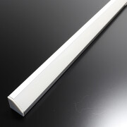 LED Eckleiste 230V dimmbar IP65 – tageslichtweiß 6300 K diffus – 120 × 2835 LEDs 16,3 W 1840 lm /m 120° CRI85