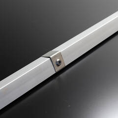 LED Eckleiste 230V dimmbar IP65 | warmweiß 2700K diffus | 120° CRI82 | Maßanfertigung in Länge 42cm | 48x 2835 LEDs | 672 Lumen | 6 Watt |