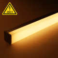 230V LED-Lichtleiste "Edgy-Line" dimmbar IP65 | warmweiß 2700K diffus | 120x 2835 LEDs 16W 1680lm /m 120° CRI82 |