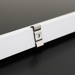 LED-Lichtleiste Edgy-Line diffus mit 24V High-Performance LED-Streifen 240 × 2835 LEDs 21 W/m 3090 lm/m – neutralweiß 4000 K