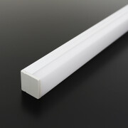 LED-Lichtleiste Edgy-Line diffus mit 24V High-Performance LED-Streifen 240 × 2835 LEDs 21 W/m 3090 lm/m – neutralweiß 4000 K