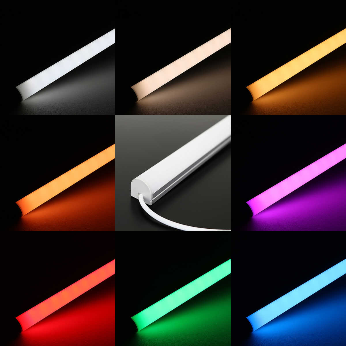 RGB LED-Leiste - Farbwechsel