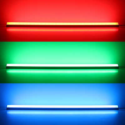 RGB CCT LED-Leiste "Moon-Line" | diffus | 60x 5in1 5050 LEDs RGB Farbwechsel, weiß und warmweiß dimmbar - 19.2 Watt - 1000 Lumen/m | 120° 24V DC |