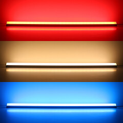 RGBWW LED-Leiste Moon-Line – diffus – 60 × 4in1 5050 LEDs RGB Farbwechsel & warmweiß dimmbar – 15 W/m – 120° 24V DC