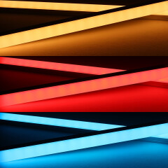 RGBWW LED-Leiste Moon-Line – diffus – 60 × 4in1 5050 LEDs RGB Farbwechsel & warmweiß dimmbar – 15 W/m – 120° 24V DC