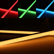 RGBWW LED-Leiste Moon-Line – diffus – 60 × 4in1 5050 LEDs RGB Farbwechsel & warmweiß dimmbar – 15 W/m – 120° 24V DC