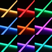 RGBWW LED-Leiste Moon-Line – diffus – 60 × 4in1 5050 LEDs RGB Farbwechsel & warmweiß dimmbar – 15 W/m – 120° 24V DC