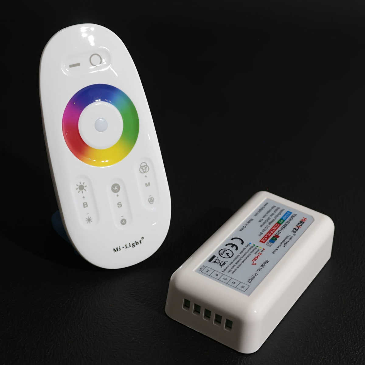 SET - RGB Strip 6W/m mit RGB LED-Controller, IR-Fernbedienung und Netzteil  - Design Light