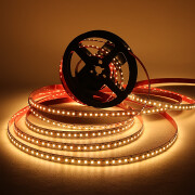 High CRI CCT LED-Streifen – 240 LEDs 2 × 17Watt je Meter – einstellbare Farbtemperatur 2700 K-6500 K – CRI 95+ 24V DC 120°