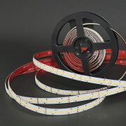 High CRI CCT LED-Streifen – 240 LEDs 2 × 17Watt je Meter – einstellbare Farbtemperatur 2700 K-6500 K – CRI 95+ 24V DC 120°