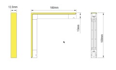 KLICK LED Modul 90° Winkel – nach außen strahlend – neutralweiß 3 W 150 lm DC24V CRI Ra>90 120°