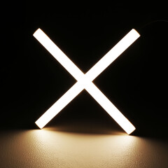 KLICK LED X-Modul – nach vorn strahlend – neutralweiß 4.8 W 320 lm DC24V CRI Ra>90 120°