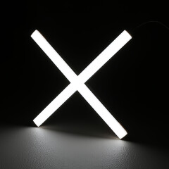 KLICK LED X-Modul – nach vorn strahlend – tageslichtweiß 4.8 W 320 lm DC24V CRI Ra>90 120°