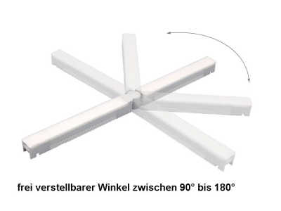 KLICK LED Winkel-Modul 180° variabel | nach vorn...