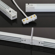 Verbindungsstecker ( Connector ) mit Einspeisekabel 150cm DC-Buchse 5.5/2.5 – nur für KLICK LED System