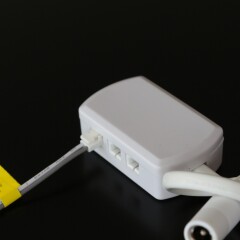 SPLITTER 6fach Verteiler – 15cm Kabel mit DC-Buchse 5.5/2.5 – nur für KLICK LED System