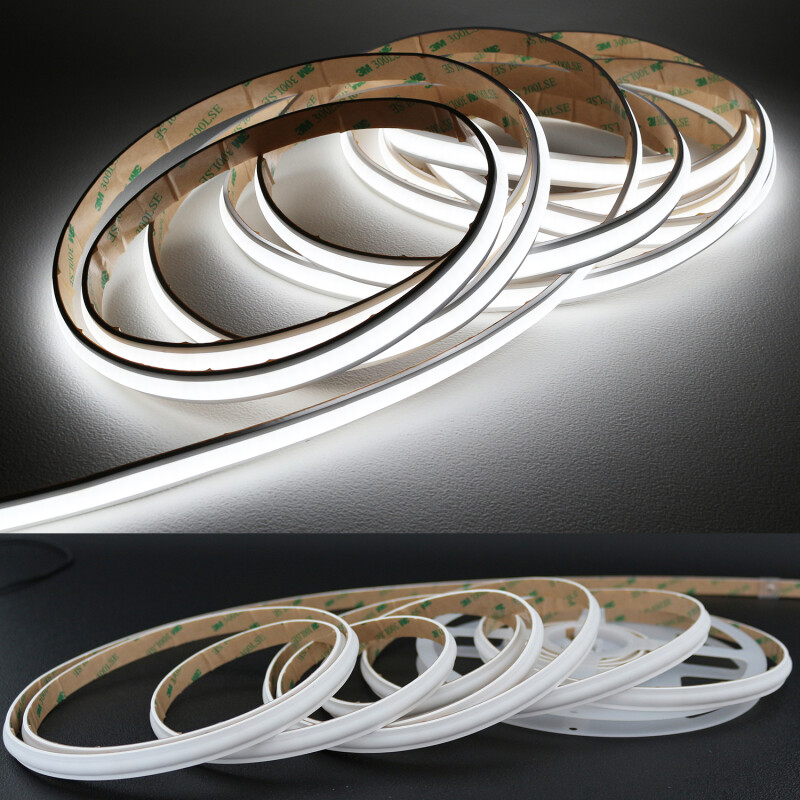 COB PLUS LED-STREIFEN DIFFUS – 5 Meter 70Watt – tageslichtweiß 6300 K – IP65 24V DC CRI 90+