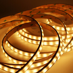 CCT COB PLUS LED-STREIFEN DIFFUS – 5 Meter 75Watt – Farbtemperatur einstellbar – IP65 24V DC CRI 95+