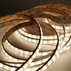 CCT COB PLUS LED-STREIFEN DIFFUS – 5 Meter 75Watt – Farbtemperatur einstellbar – IP65 24V DC CRI 95+