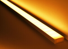 LED-Lichtleiste 230V Slim-Line max wasserdicht (IP65) 120...