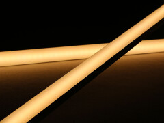 LED-Lichtleiste 230V Slim-Line max wasserdicht (IP65) 120 × 2835 LEDs 16,4 W warmweiß 2700 K 1680 lm CRI82