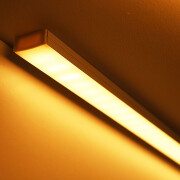 LED-Lichtleiste 230V Slim-Line max wasserdicht (IP65) 120 × 2835 LEDs 16,4 W warmweiß 2700 K 1680 lm CRI82