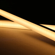 LED-Lichtleiste 230V Slim-Line max wasserdicht (IP65) 120 × 2835 LEDs 16,4 W warmweiß 2700 K 1680 lm CRI82
