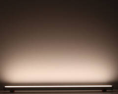 230V LED Unterbauleuchte Küche (Eck-Profil "strong Edge" auf Maß) | Neutralweiß, IP54 dimmbar