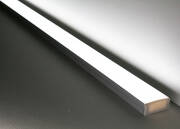 LED-Lichtleiste 230V "Slim-Line max" wasserdicht (IP65) tageslichtweiß 6300K CRI85 | Fertigung in Wunschlänge 23cm | 24x 2835 LEDs | 368 Lumen | 3 Watt |