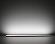 LED-Lichtleiste 230V "Slim-Line max" wasserdicht (IP65) tageslichtweiß 6300K CRI85 | Fertigung in Wunschlänge 23cm | 24x 2835 LEDs | 368 Lumen | 3 Watt |