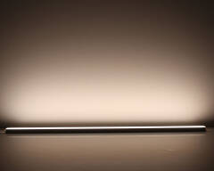 LED-Lichtleiste 230V "Slim-Line max" wasserdicht (IP65) neutralweiß 4100K CRI83 | Fertigung in Wunschlänge 23cm | 24x 2835 LEDs | 368 Lumen | 3 Watt |