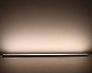 LED-Lichtleiste 230V "Slim-Line max" wasserdicht (IP65) neutralweiß 4100K CRI83 | Fertigung in Wunschlänge 23cm | 24x 2835 LEDs | 368 Lumen | 3 Watt |