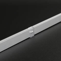 LED-Lichtleiste 230V "Slim-Line max" wasserdicht (IP65) warmweiß 2700K CRI82 | Fertigung in Wunschlänge 23cm | 24x 2835 LEDs | 336 Lumen | 3 Watt |