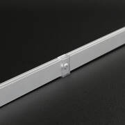 LED-Lichtleiste 230V "Slim-Line max" wasserdicht (IP65) warmweiß 2700K CRI82 | Fertigung in Wunschlänge 23cm | 24x 2835 LEDs | 336 Lumen | 3 Watt |