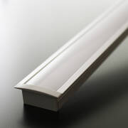 LED-Einbauleuchte 230V "Inside max II" wasserdicht (IP65) tageslichtweiß 6300K CRI85 | Fertigung in Wunschlänge 22cm | 24x 2835 LEDs | 368 Lumen | 3 Watt |