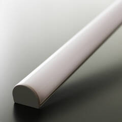 230V LED-Lichtleiste 230V "Moon-Line II" wasserdicht (IP65) tageslichtweiß 6300K CRI85 | Fertigung in Wunschlänge 23cm | 24x 2835 LEDs | 368 Lumen | 3 Watt |