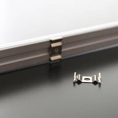 230V LED-Lichtleiste 230V "Moon-Line II" wasserdicht (IP65) tageslichtweiß 6300K CRI85 | Fertigung in Wunschlänge 23cm | 24x 2835 LEDs | 368 Lumen | 3 Watt |