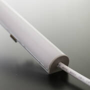 230V LED-Lichtleiste 230V "Moon-Line II" wasserdicht (IP65) tageslichtweiß 6300K CRI85 | Fertigung in Wunschlänge 23cm | 24x 2835 LEDs | 368 Lumen | 3 Watt |