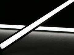 230V LED Eck Leiste 230V "strong Edge" wasserdicht (IP54) tageslichtweiß 6300K CRI85 | Fertigung in Wunschlänge 23cm | 24x 2835 LEDs | 368 Lumen | 3 Watt |