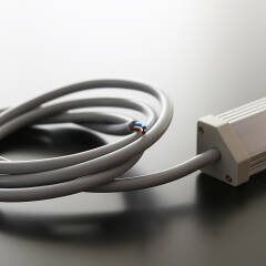 230V LED Eck Leiste 230V "strong Edge" wasserdicht (IP54) tageslichtweiß 6300K CRI85 | Fertigung in Wunschlänge 23cm | 24x 2835 LEDs | 368 Lumen | 3 Watt |