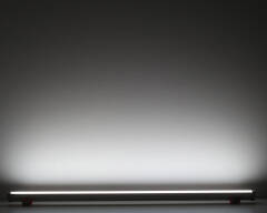 230V LED Eck Leiste 230V "strong Edge" wasserdicht (IP54) tageslichtweiß 6300K CRI85 | Fertigung in Wunschlänge 23cm | 24x 2835 LEDs | 368 Lumen | 3 Watt |