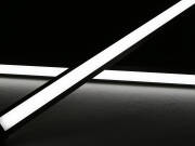 230V LED Eck Leiste 230V "strong Edge" wasserdicht (IP54) tageslichtweiß 6300K CRI85 | Fertigung in Wunschlänge 23cm | 24x 2835 LEDs | 368 Lumen | 3 Watt |