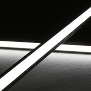 230V LED Eck Leiste 230V "strong Edge" wasserdicht (IP54) tageslichtweiß 6300K CRI85 | Fertigung in Wunschlänge 23cm | 24x 2835 LEDs | 368 Lumen | 3 Watt |