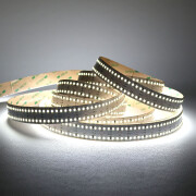 High-End Twin-Line LED Leuchtstreifen – 320 × 2835 LEDs – 31 W – 5440 lm/m – tageslichtweiß 6100 K – CRI 80+ 24V DC 120°