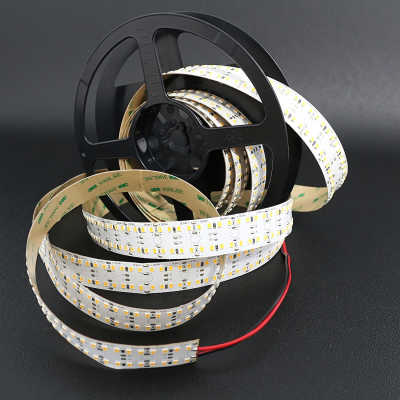 High-End Twin-Line LED-Strip | 320x 2835 LEDs | 31 Watt - 4769 Lumen je Meter | warmweiß 2700K | CRI 80+ 24VDC 120° |
