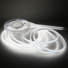 230V COB LED-Streifen – IP65 wasserdicht dimmbar – 480x LEDs 12,2 W tageslichtweiß 6500 K 1210 lm /m CRI91 180°