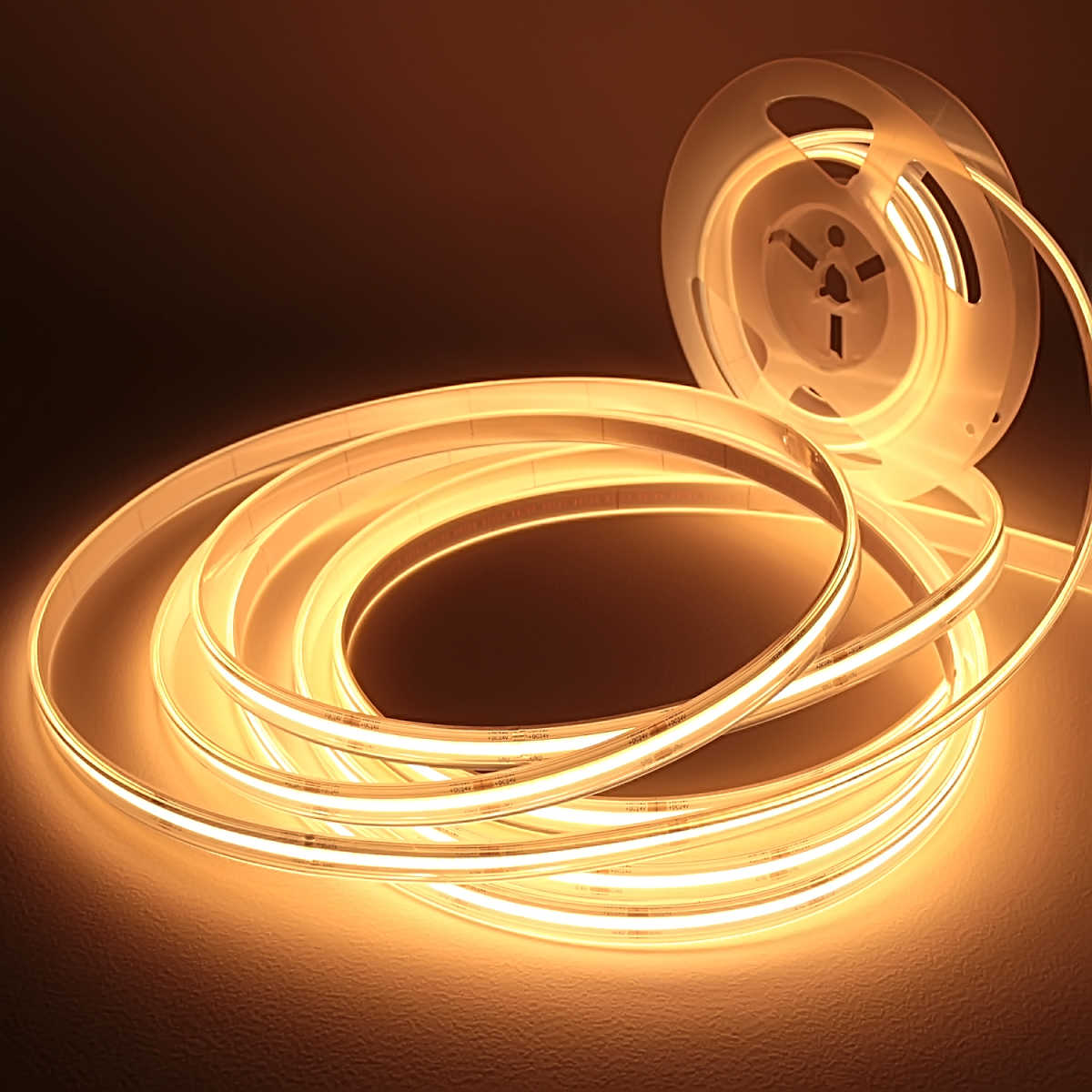 COB LED-Streifen Komplett Set mit Fernbedienung