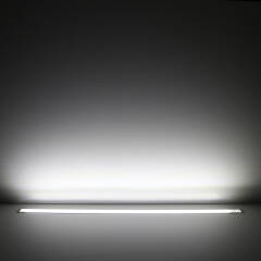 230V COB LED-Streifen | IP65 wasserdicht dimmbar | tageslichtweiß 6500K CRI91 180° | Maßanfertigung in Länge 10cm | 48x COB LEDs | 121 Lumen | 1 Watt |