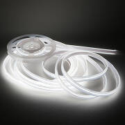 230V COB LED-Streifen | IP65 wasserdicht dimmbar | tageslichtweiß 6500K CRI91 180° | Maßanfertigung in Länge 10cm | 48x COB LEDs | 121 Lumen | 1 Watt |